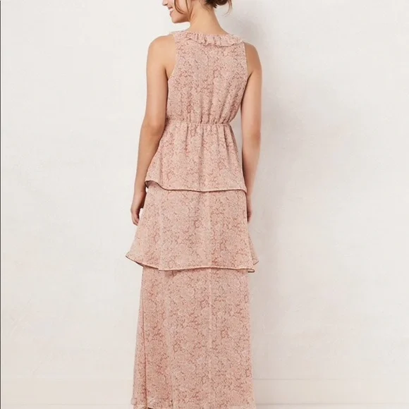 NWT LC LAUREN CONRAD Ruffled Dress S - Picture 2 of 7